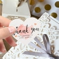 thumbnail image 5 of MLINS 450 pcs  Heart Shaped Gift Thank You Cards Small Business Packaging Thank You Cards, 5 of 8