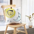 thumbnail image 5 of LALILO Throw Pillow Covers Sun With Sunglasses And Moon Art Cushion Cover 18" x 18", 2 Pack, 5 of 6