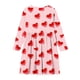 thumbnail image 4 of TaTaai Valentine Heart Print Long Sleeve A-Line Skater Dress, Valentine's Day Gift, Casual Party Twirly Dress Gift, 4 of 5