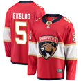 thumbnail image 1 of Aaron Ekblad Florida Panthers NHL Fanatics Breakaway Home Jersey, Medium, 1 of 2