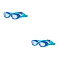 thumbnail image 4 of Naiovety Gafas de natación de alta definición Clear View - Hechas de PC para adaptarse a la estructura facial Correa ajustable Anillo Azul 2Conjunto, 4 of 6