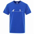 thumbnail image 3 of Men's High Quality 100%Cotton Funny Dinosaur Print T Shirt Loose O-neck Summer Cool Men Tshirt Short Sleeve T-shirt Male Tee Top, 3 of 9