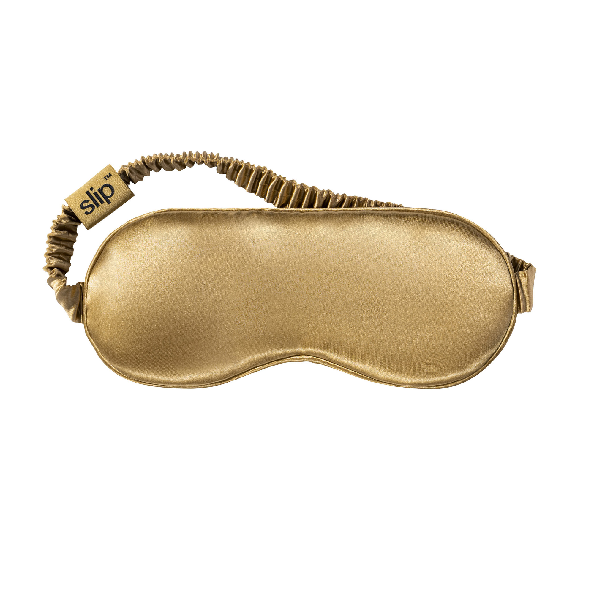 SLIP Pure Silk Soft Sleep Mask, Gold photo 2
