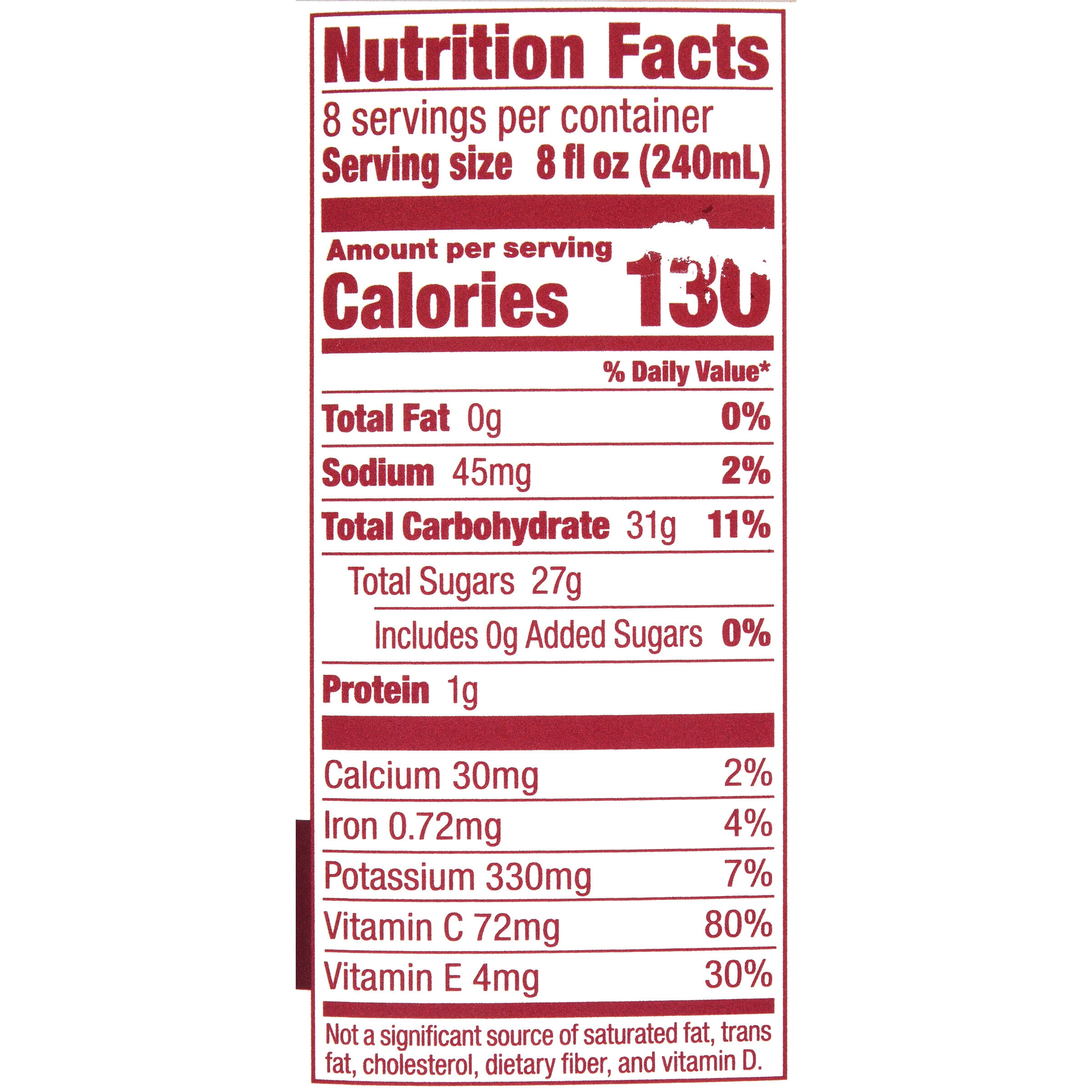 Old Orchard 100% Juice, Tart Cherry, 64 Fl Oz
