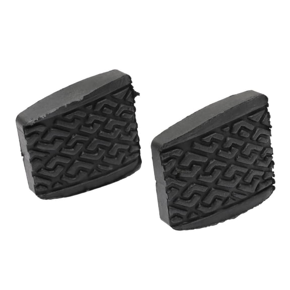 2 Clutch & Brake Pedal Pads Rubber Cover Fit for Toyota Ae86 Ae92 Ee90 Mr2