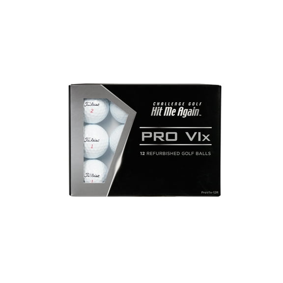 Hit Me Again ProV1X Used Golf Balls, 12 Pack