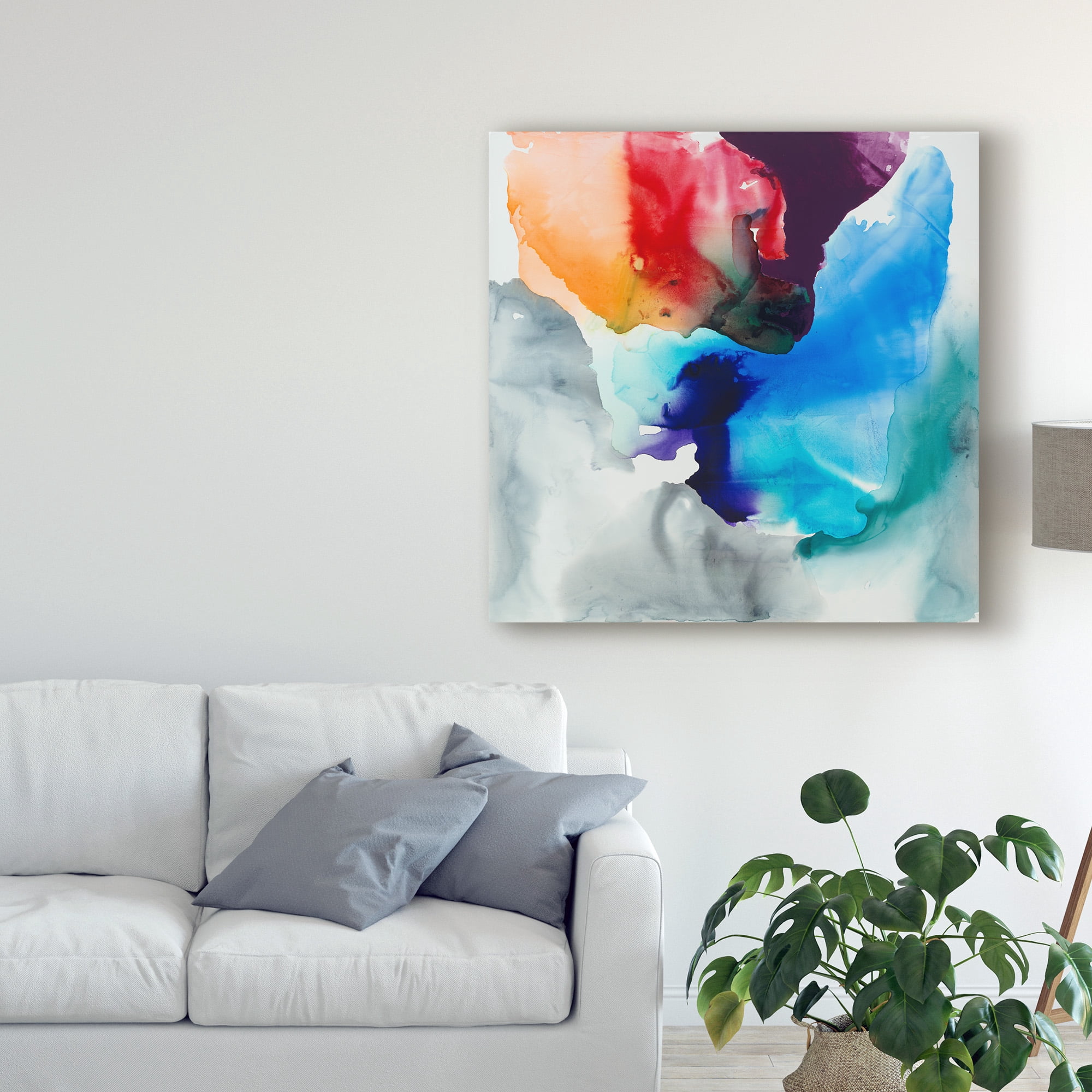 Trademark Fine Art 'Change I' Canvas Art by Sisa Jasper
