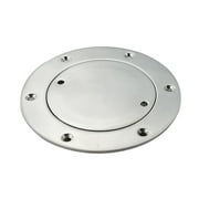 White Water 6362S 4" Stainless Steel Deck Plate, Standard