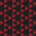 thumbnail image 1 of Ahgly Company Indoor Square Patterned Red Novelty Area Rugs, 8' Square, 1 of 6