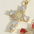 thumbnail image 1 of Collier Pendentif Statue pour Femme Minorité Mode Polyvalent Chaîne de Collier Zircon, 1 of 6
