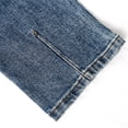 thumbnail image 6 of KIDSCOOL SPACE Big Girls Jeans, 5-14T Simple Design Boys Ribbed Waist Denim Pants,Light Blue,13-14 Years, 6 of 6