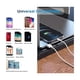 thumbnail image 2 of Cable De Cargador Usb Para iPhone iPad 12w Carga Rápida 3pzs Blanco, 2 of 2