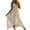 #3 Beige, variant on Lolmot Womens Bohemian Dress Casual Spaghetti Strap Smocked Tiered Flowy Long Beach Sun Dresses Summer Sleeveless Solid Maxi Dress on Clearance