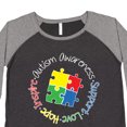 thumbnail image 4 of Inktastic Autism Awareness Circle Women's Plus Size T-Shirt, 4 of 5