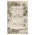 thumbnail image 2 of Superior Mystique 8' x 10' Indoor Area Rug, Modern Damask Rugs For Living Room Bedroom, Beige, 2 of 7