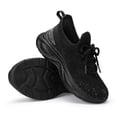 thumbnail image 6 of Kushyshoo Girls Lightweight Sneakers Kids Breathable Lace-up Athletic Running Shoes Big Kids Walking Shoes Black Size 5, 6 of 7