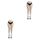 thumbnail image 3 of Guardurnaity 1 par de pantimedias con tirantes moldeadores para mujer, medias atractivas cómodas al tacto, medias de red elásticas, vestido de Type2 NO2, 3 of 6