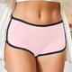 thumbnail image 4 of Puntoco Ropa interior breve para mujer Ropa interior de color sólido para mujer Ropa interior deportiva transpirable de cuatro esquinas, 4 of 5