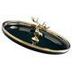 thumbnail image 1 of Ring Dish Deer Jewelry Holder Kitchen Counter Use Round Shape Ceramic 1Pack, 1 of 4