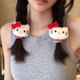 thumbnail image 4 of Kawaii Sanrio Hello Kitty flequillo Clip My Melody Kuromi Cinnamoroll Purin accesorios para el cabello Anime lindo tocado de dibujos animados regalo para niñas, 4 of 4