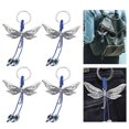 thumbnail image 4 of Blue  Keychain, Multipurpose Amulet Dragonfly  Keychain  For Tote Bag For Belt  For Backpack, 4 of 8