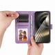 thumbnail image 5 of Funda tipo cartera GANGXUN para Xiaomi Poco F6 , diseño girasol, cuero PU, soporte, cierre magnético, tarjetero, 5 of 5