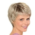 thumbnail image 5 of Hairuwear Women Synthetic Heat Short Straight Layered Shag Wig Natural Daily Wear Full Cap Comfortable, 5 of 9