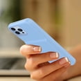 thumbnail image 6 of for Cute iPhone 12 Case for Women with Credit Card Holder & Hidden Mirror, Two Layer Shockproof Heavy Duty Protection Cover Protective Wallet Case for iPhone 12, Blue, 6 of 7
