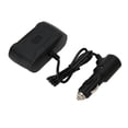 thumbnail image 5 of Adaptador de cargador de puertos USB dual multifuncional para encendedor de cigarrillos de coche de 120 W para dispositivos móviles, 5 of 5
