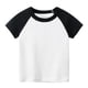 thumbnail image 1 of Gibobby Blusas Manga Larga Niños Camisetas de cuello redondo de manga corta con bloque de Color para niños pequeños y bebés, camisetas, ropa para niños(Negro, 3-4 Años), 1 of 2