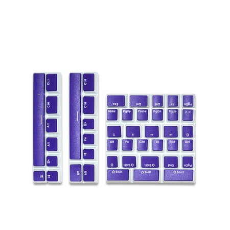 

Key Caps Set PBT English Keycaps Kit for Logitech for K70 for 980K K90 Special Layout Mechanical Keyboard