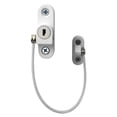 thumbnail image 2 of Cerradura Seguridad Antirrobo Cerradura Ventana Protección Fácil Usar (blanco 1 Juego), 2 of 3