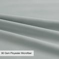 thumbnail image 3 of PiccoCasa 2Pcs Pillowcases 1800 Microfiber Pillowcases with Zipper, King(20"x36"), Grey, 3 of 7