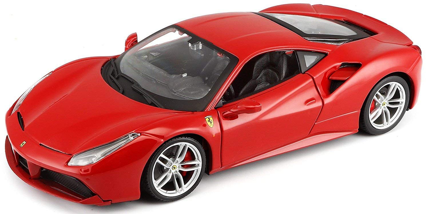 1:24 Ferrari 488 GTB Assembly Line Metal Diecast KIT Model Car Red New in Box