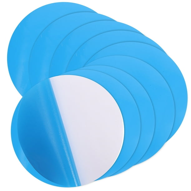 10pcs PVC Repair Patch Anillo de natación Repair parche de parche de piscina de vinilo Barcos inflables Joys Patch