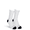 White, variant on Rocca Sock Graduated Men & Women’s Crew Compression Socks