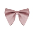 thumbnail image 1 of CORBATA DE LAZO DE SATÉN SÓLIDO PREATADA PARA HOMBRES INSPIRE CHIC, AJUSTABLE, TAMAÑO ÚNICO, ROSA POLVO, PARA BODAS ELEGANTES, 1 of 4