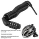thumbnail image 5 of Seguridad para casco de motocicleta, candado antirrobo con cable para casco, candado antirrobo con contraseña para casco, rendimiento inigualable, 5 of 12