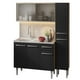 thumbnail image 1 of Mueble de Cocina Compacta Madesa Emilly 137cm Con Tarja, 1 of 12