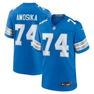 Men's Nike Alex Anzalone Blue Detroit Lions Game Jersey - Walmart.com