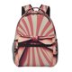 thumbnail image 1 of Easygdp Retro Bow Mochila Ergonómica Versátil para Laptop - Múltiples Bolsillos, Correas Ajustables, Unisex para Escuela, Viajes y Actividades al Aire Libre-One Size, 1 of 5
