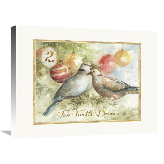 Global Gallery's '12 Days of Christmas II' By Lisa Audit Stretched Canvas Wall Art