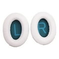 thumbnail image 1 of Maoww Coussinets d'Oreille Coussin Antibruit Gaming Protection Auditive Oreillette Gamer Pièces de Réparation Remplacement pour Bose QC35 Écouteurs Blanc+bleu, 1 of 7