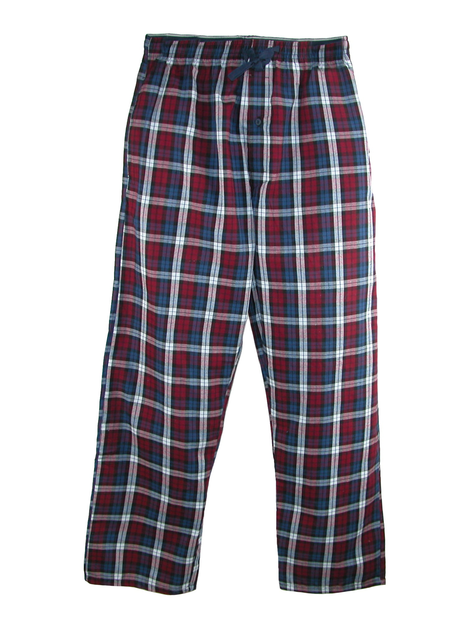 Men's Woven Plaid Drawstring Sleep Pajama Pants - Walmart.com