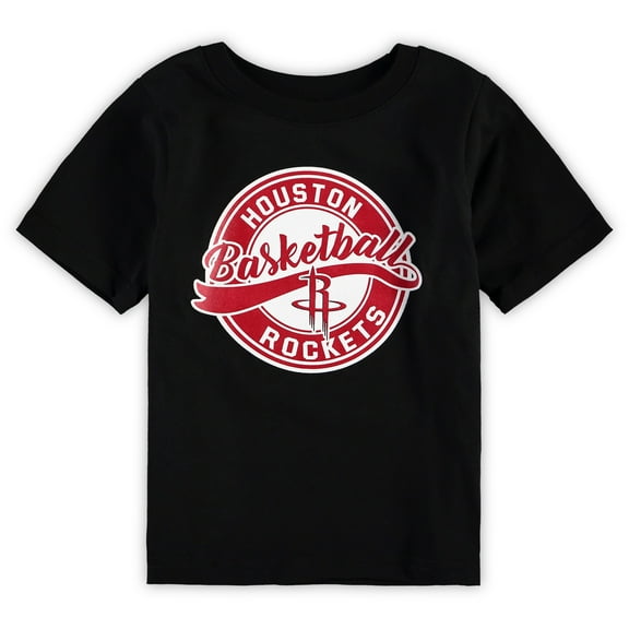 Toddler Black Houston Rockets Circle T-Shirt
