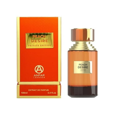 Peach Desire Private Anfar London Eau de Parfum 3.4 oz Made in UAE