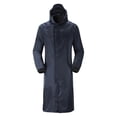 thumbnail image 4 of Fgnfyis Mens Rain Coat Fabric Long Reflective Lightweight Reusable Rain Jacket with Hood for Outdoor Work Protection Mens Coats Navy One Size, 4 of 8
