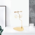thumbnail image 2 of Rotating Spinner Candle Tea Light Holder Rotating Candle Holder Table Home Desktop Decor Rose, 2 of 8