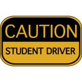 CafePress CAUTION Student Driver Mug 11 oz Ceramic Mug Novelty