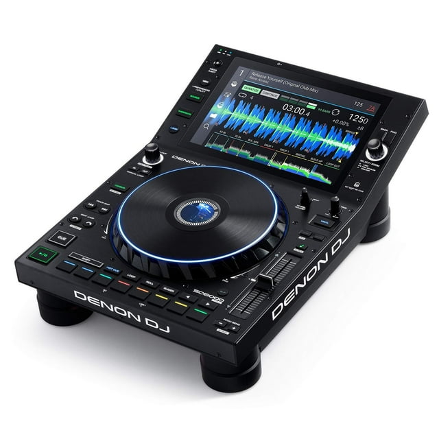 Denon DJ SC6000 PRIME - Reproductor multimedia DJ profesional, Standalone DJ Media Player con stream